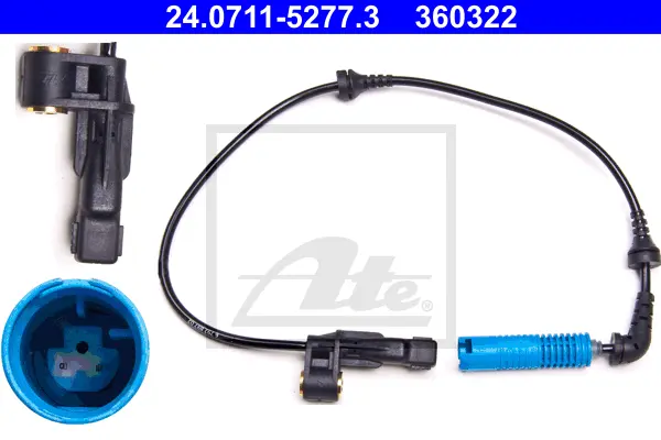 Capteur, vitesse de roue ATE-APAC 24.0711-5277.3