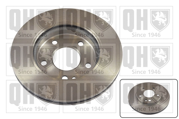 Disque de frein QUINTON HAZELL BDC4744