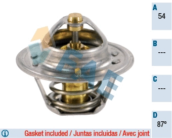 Thermostat, liquide de refroidissement FAE 5204787
