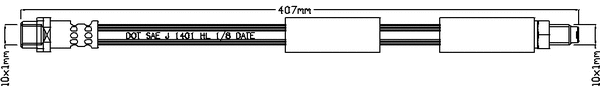 Flexible de frein JURATEK JBH1112
