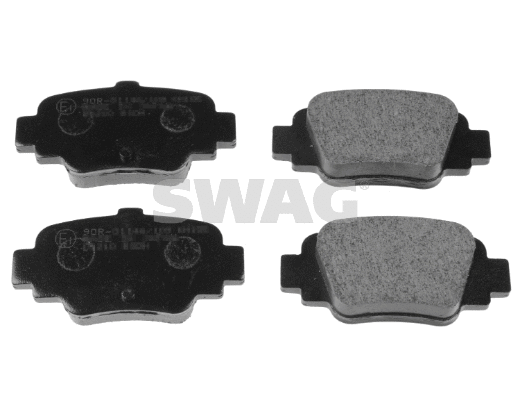 Kit de plaquettes de frein, frein à disque SWAG 82 91 6269