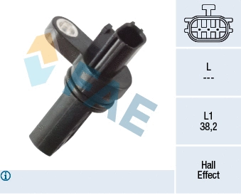 Capteur d'angle, vilebrequin FAE 79473