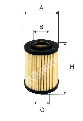 Filtre à huile MFILTER TE 4066