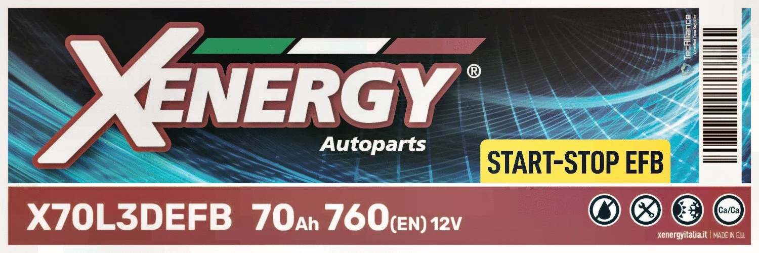 Batterie de démarrage AP XENERGY X70L3DEFB