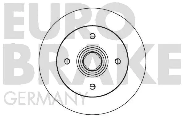 Disque de frein EUROBRAKE 5815203206