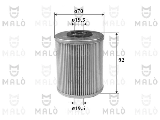 Filtre à carburant AKRON-MALÒ 1520044