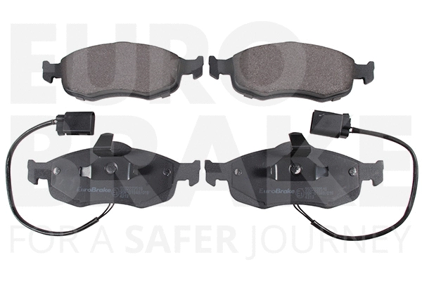 Kit de plaquettes de frein, frein à disque EUROBRAKE 5502222519