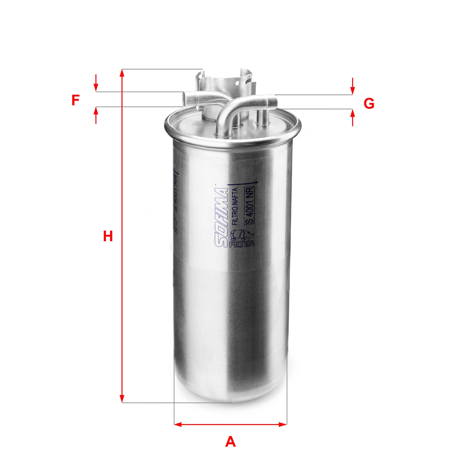 Filtre à carburant SOFIMA S 4001 NR