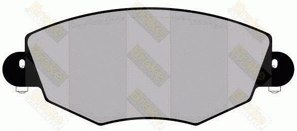Kit de plaquettes de frein, frein à disque Brake ENGINEERING PA1267