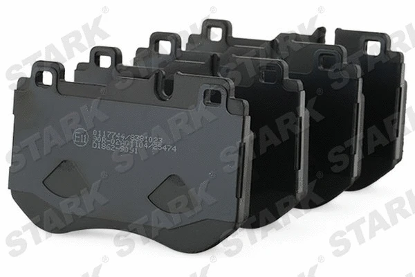 Kit de plaquettes de frein, frein à disque Stark SKBP-0011691