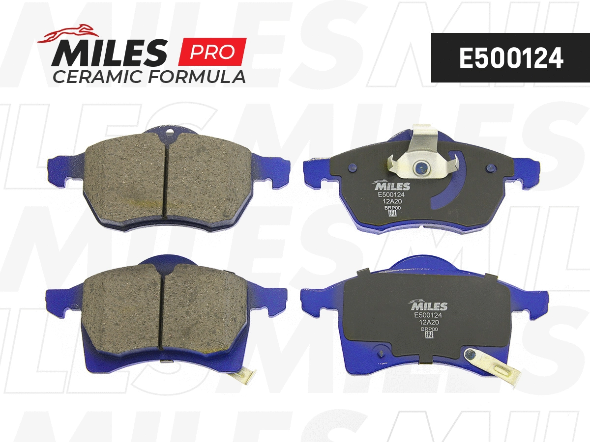 Kit de plaquettes de frein, frein à disque MILES E500124