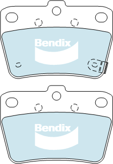 Kit de plaquettes de frein, frein à disque BENDIX-SEA DB1680 4WD