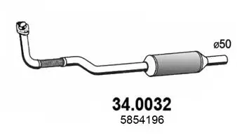 Catalyseur ASSO 34.0032