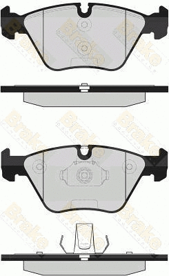 Kit de plaquettes de frein, frein à disque Brake ENGINEERING PA1598