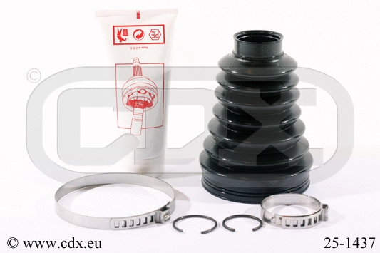 Jeu de joints-soufflets, arbre de commande CDX 25-1437