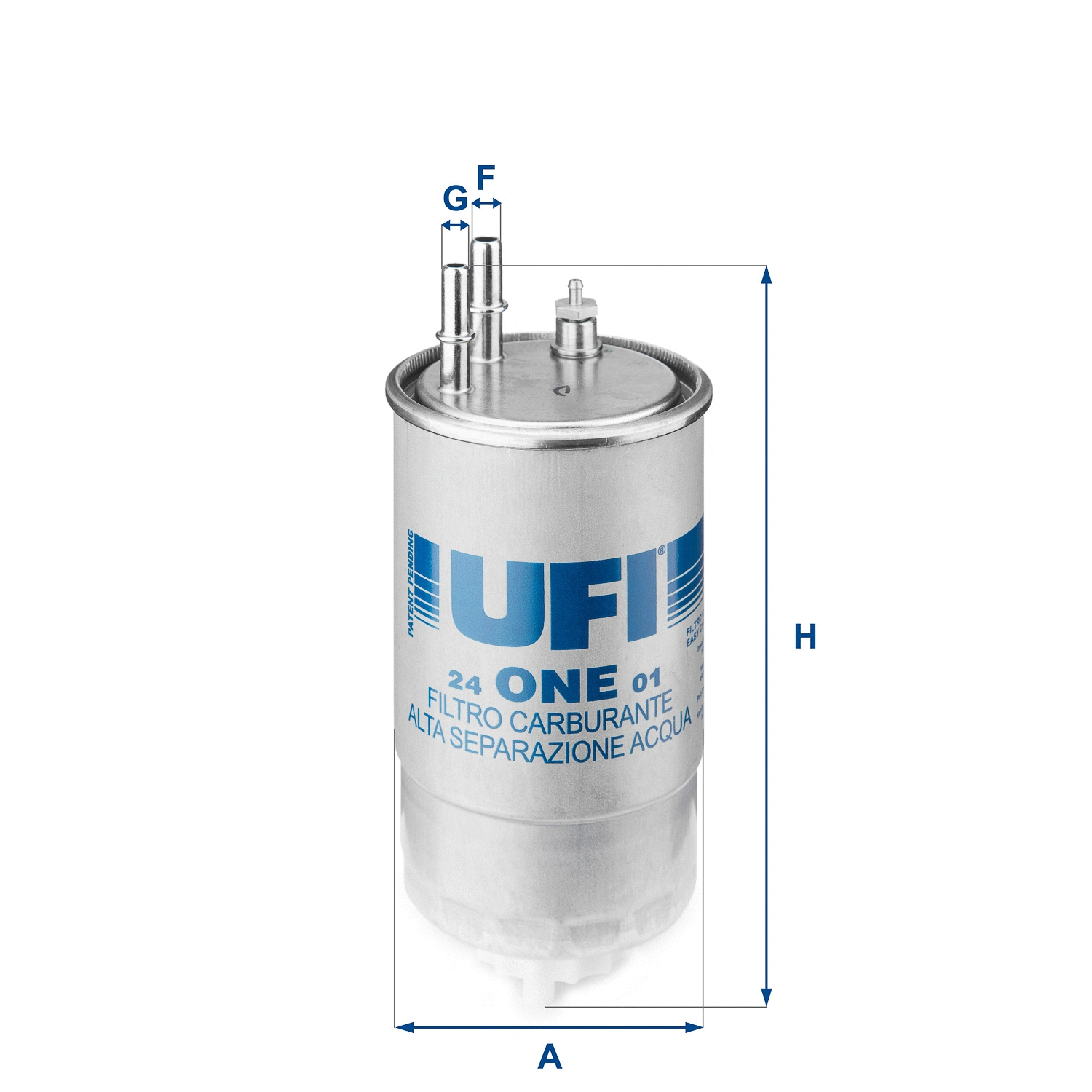Filtre à carburant UFI 24.ONE.01