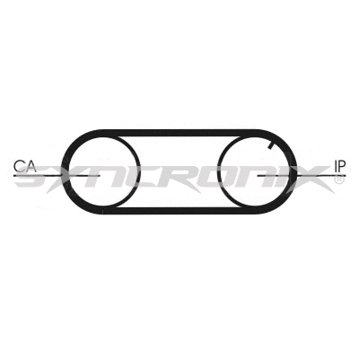 Courroie crantée SYNCRONIX SY0641N