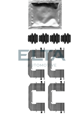 Kit d'accessoires, plaquette de frein à disque ELTA AUTOMOTIVE EA8789