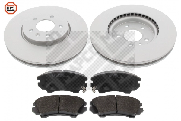Kit de freins, frein à disques MAPCO 47722HPS