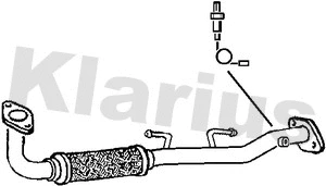 Tuyau d'échappement KLARIUS 301819
