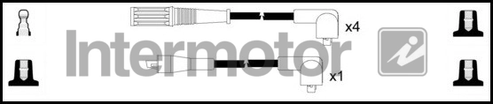 Kit de câbles d'allumage INTERMOTOR 73535