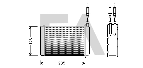 Système de chauffage EACLIMA 45C60005