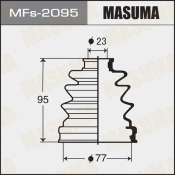 Jeu de joints-soufflets, arbre de commande MASUMA MFs-2095