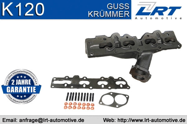 Collecteur, système d'échappement VEGAZ GmbH OAK-217