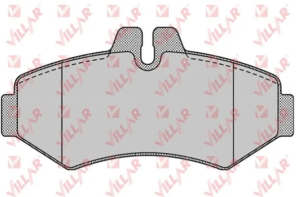 Kit de plaquettes de frein, frein à disque VILLAR 626.0956