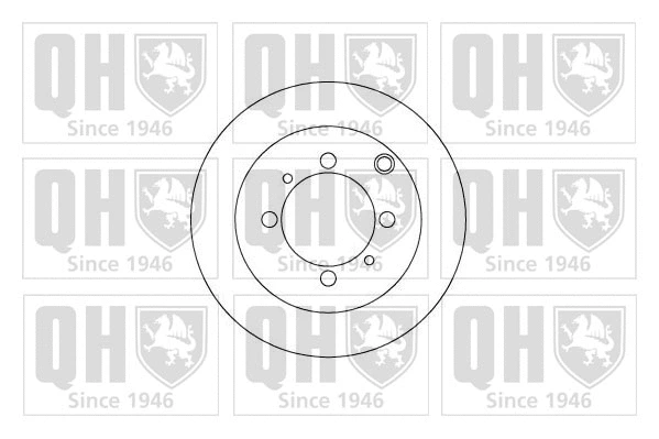 Disque de frein QUINTON HAZELL BDC4882