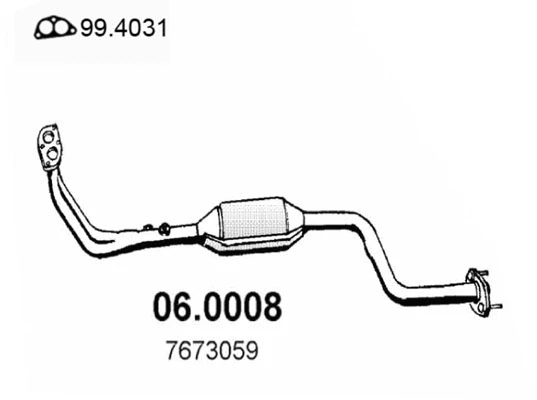 Catalyseur ASSO 06.0008
