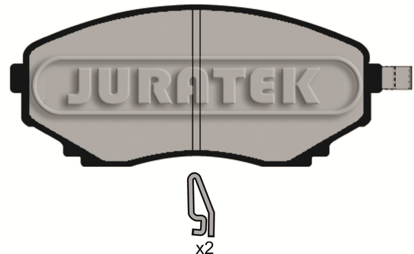 Kit de plaquettes de frein, frein à disque JURATEK JCP1445