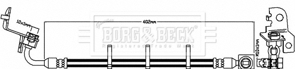Flexible de frein BORG & BECK BBH8520