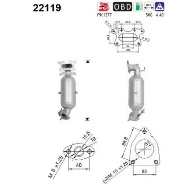 Catalyseur AS 22119