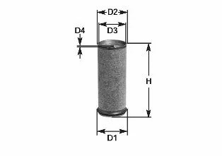 Filtre à air CLEAN FILTERS MA 577