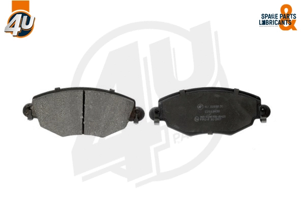 Kit de plaquettes de frein, frein à disque 4U Autoparts 22890JG