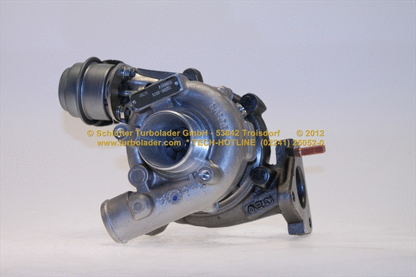 Turbocompresseur, suralimentation SCHLÜTTER TURBOLADER 172-03430