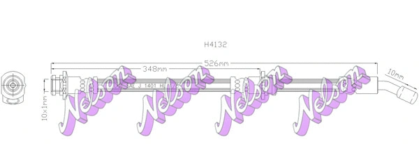 Flexible de frein KAWE H4132