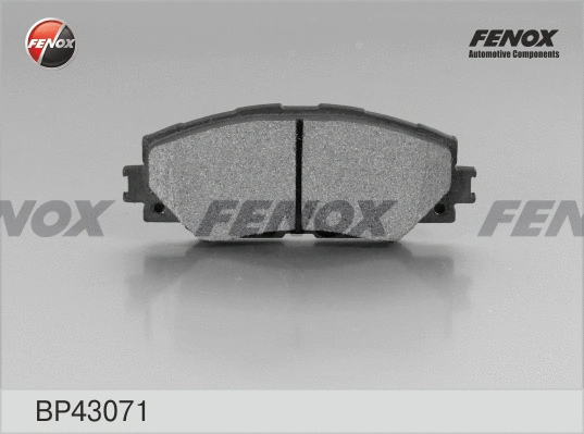 Kit de plaquettes de frein, frein à disque FENOX BP43071
