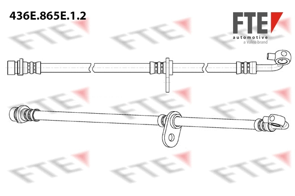 Flexible de frein FTE 9240962