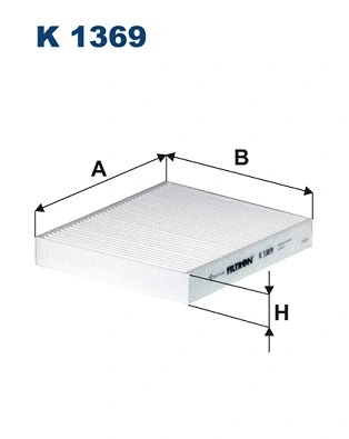 Filtre, air de l'habitacle FILTRON K 1369