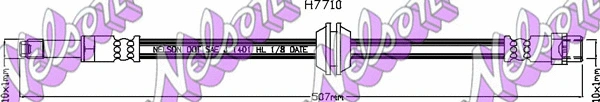 Flexible de frein KAWE H7710