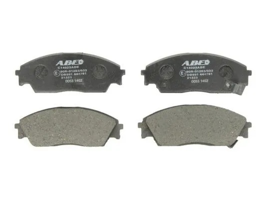 Kit de plaquettes de frein, frein à disque ABE C14023ABE
