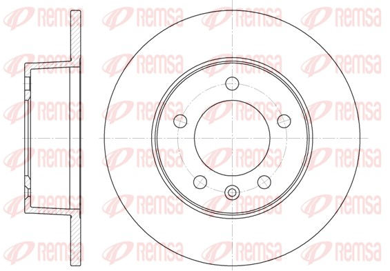 Disque de frein REMSA 6735.00