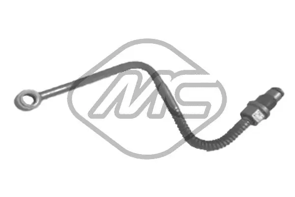 Conduite d'huile, compresseur Metalcaucho 77834
