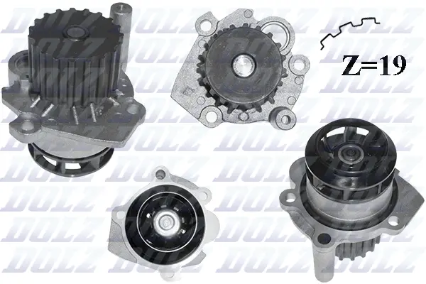 Pompe à eau, refroidissement du moteur DOLZ A250
