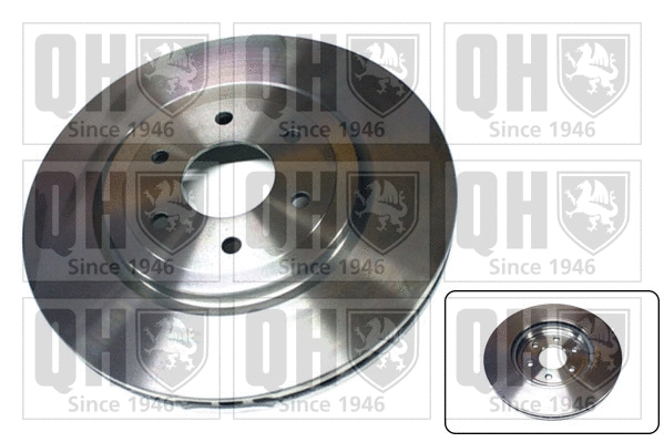 Disque de frein QUINTON HAZELL BDC5540