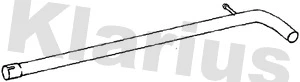 Tuyau d'échappement KLARIUS 143080