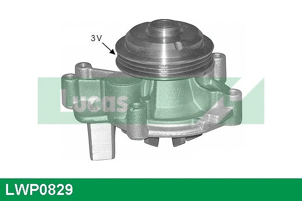 Pompe à eau, refroidissement du moteur LUCAS LWP0829
