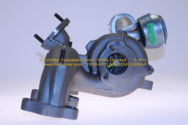 Turbocompresseur, suralimentation SCHLÜTTER TURBOLADER 172-06620